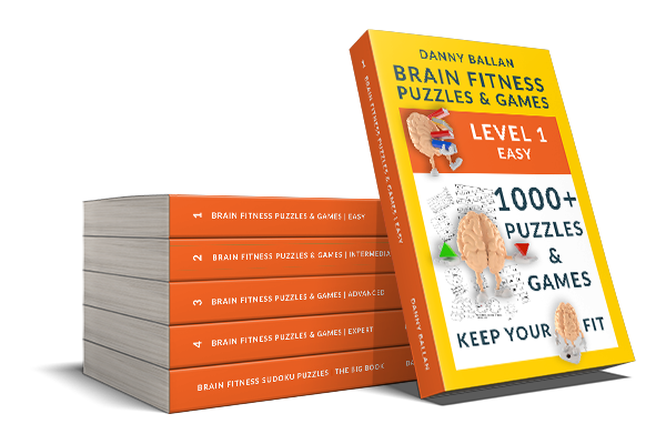 Brain Fitness Puzzles and Activities Series