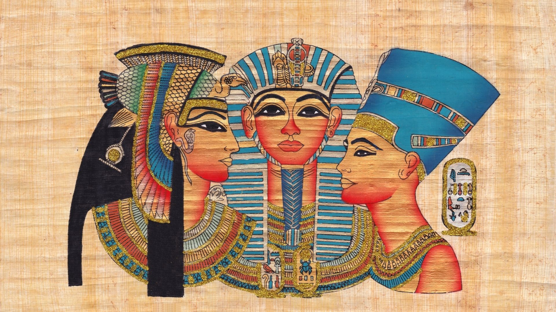 QUEEN CLEOPATRA AND PTOLEMY XIV | Poster