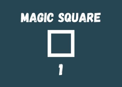 Magic Square 01
