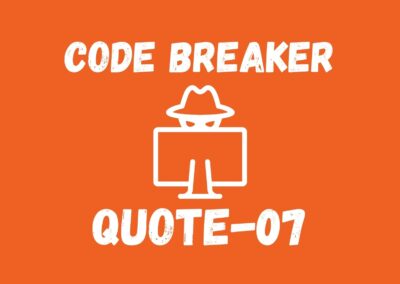 Code Breaker 7 | Quote by James Cameron