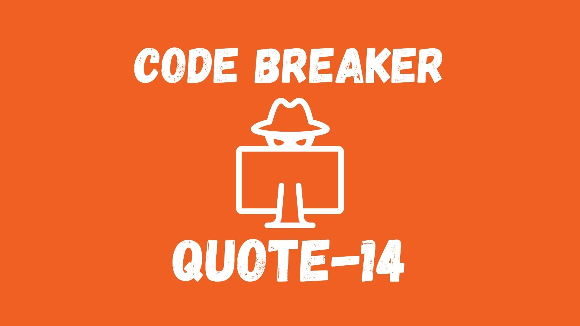 Code Breaker Quote 14 Alfred Lord Tennyson Featured Image