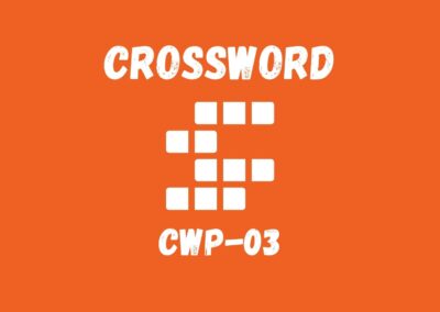Vocabulary Building Crossword Puzzle 03
