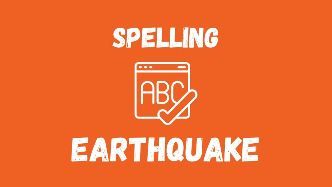 English Plus Vocabulary Builder Spelling EP636 Earthquake