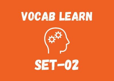 Vocabulary Learning Set 02