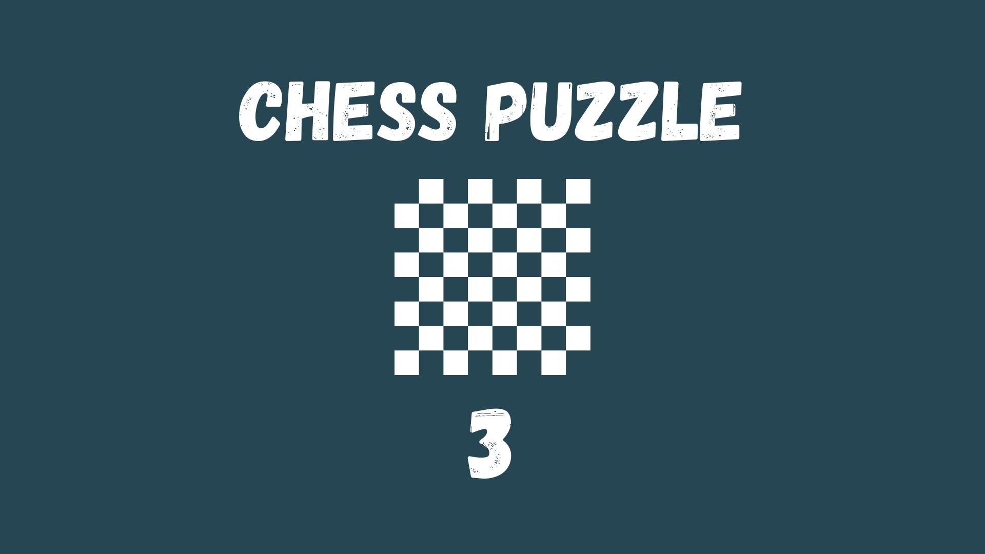 Logic and Math Puzzles-Chess Puzzle 03