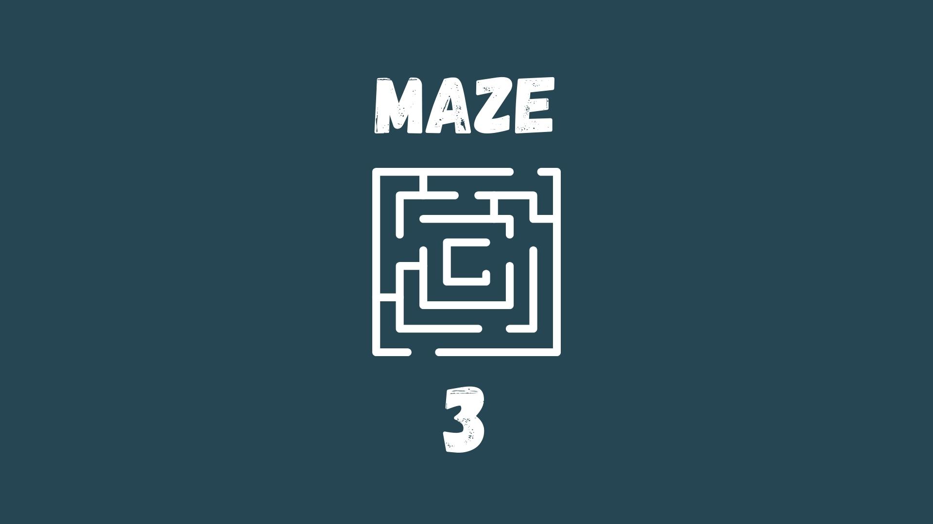 Logic and Math Puzzles-Maze 03