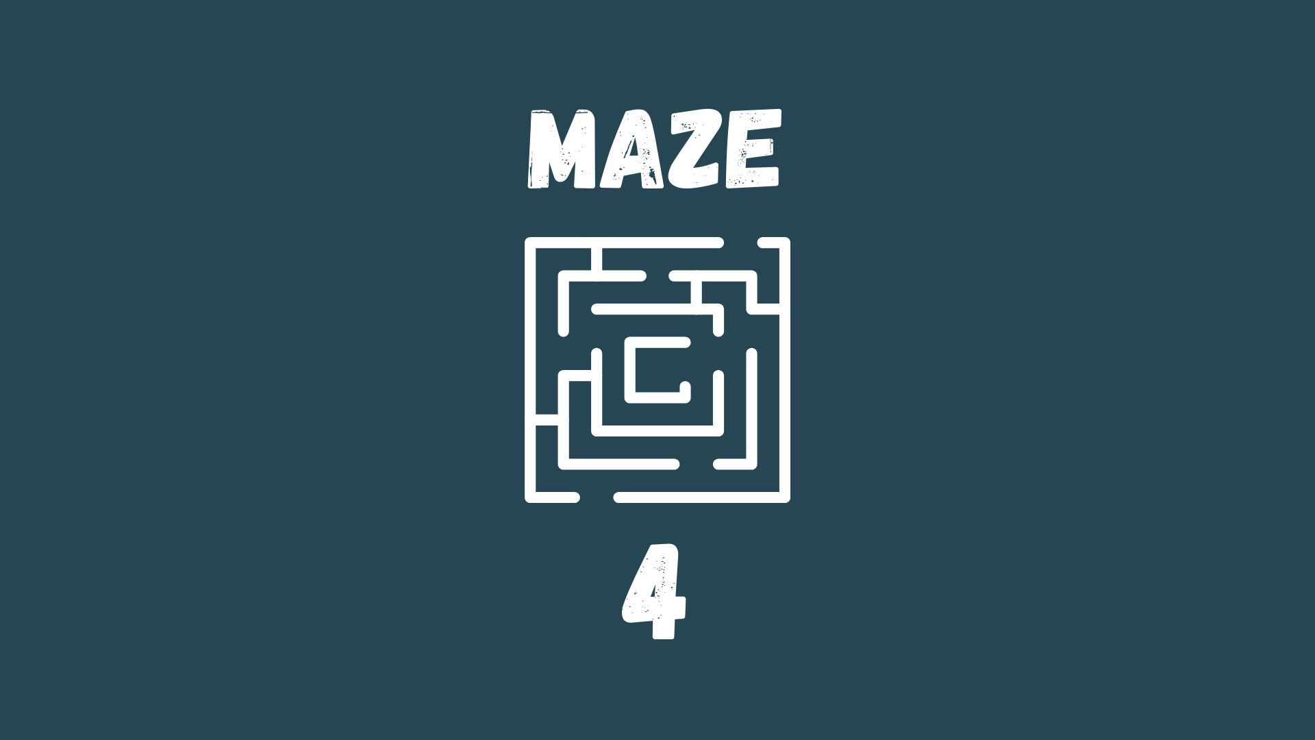 Logic and Math Puzzles-Maze 04