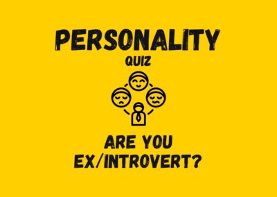 Are You an Extrovert or an Introvert?