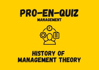 Do You Know the History of Management Theory?