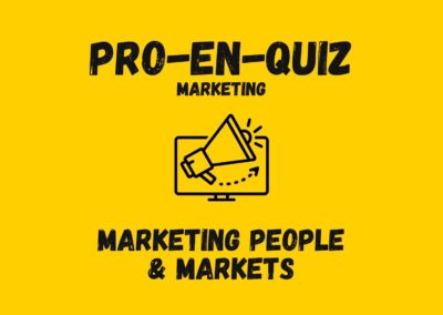 How Much Do You Know about Marketing and Markets?