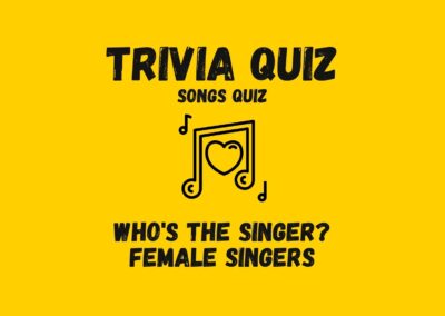 Who Is the Singer (Female Singer)?