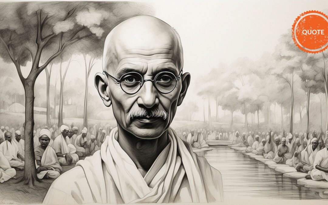 Be the Change That You Wish to See in the World