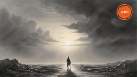 It Is During Our Darkest Moments That We Must Focus to See the Light