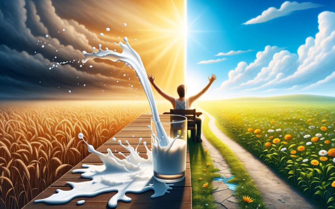 It’s no use crying over spilt milk