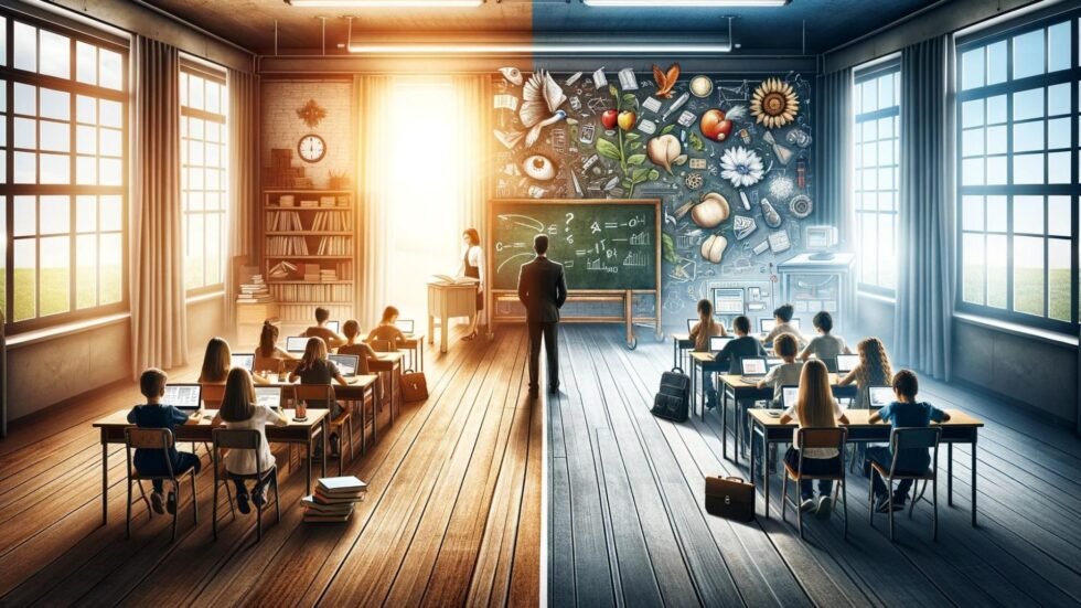 Bridging the Gap: The Synergy of Traditional and Technological Teaching ...