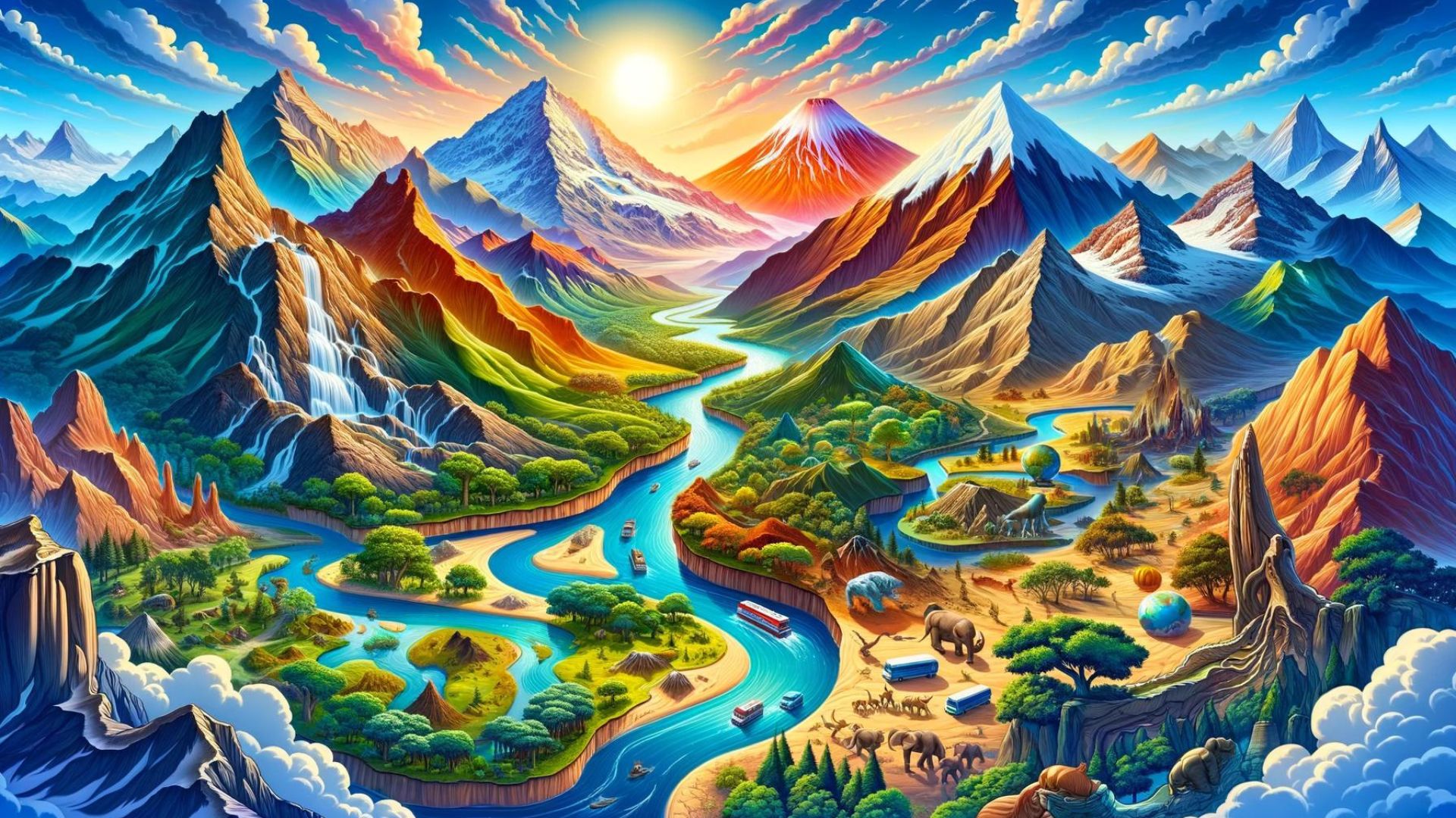 Mountains and Rivers Quiz