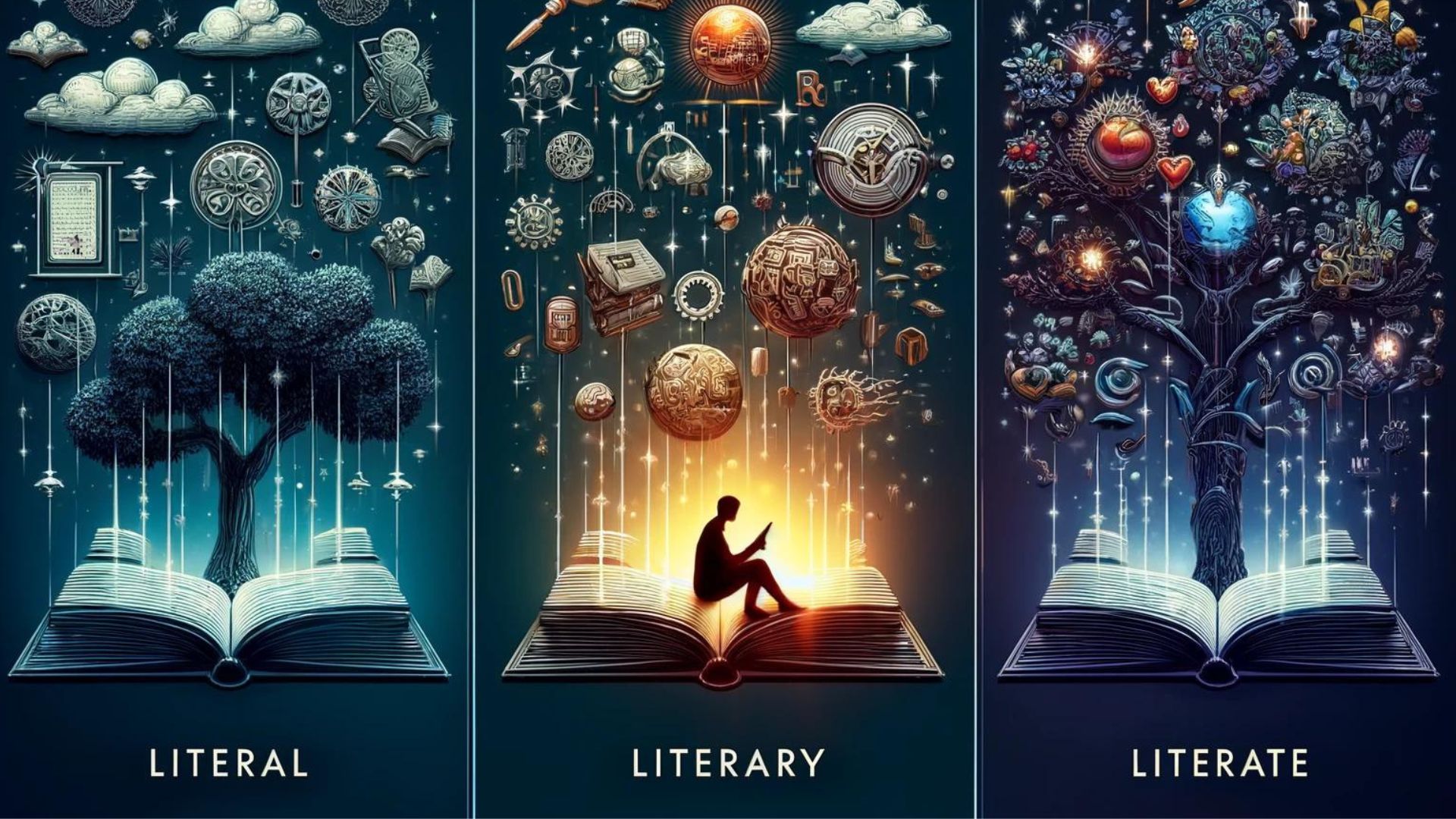 literal vs literary vs literate