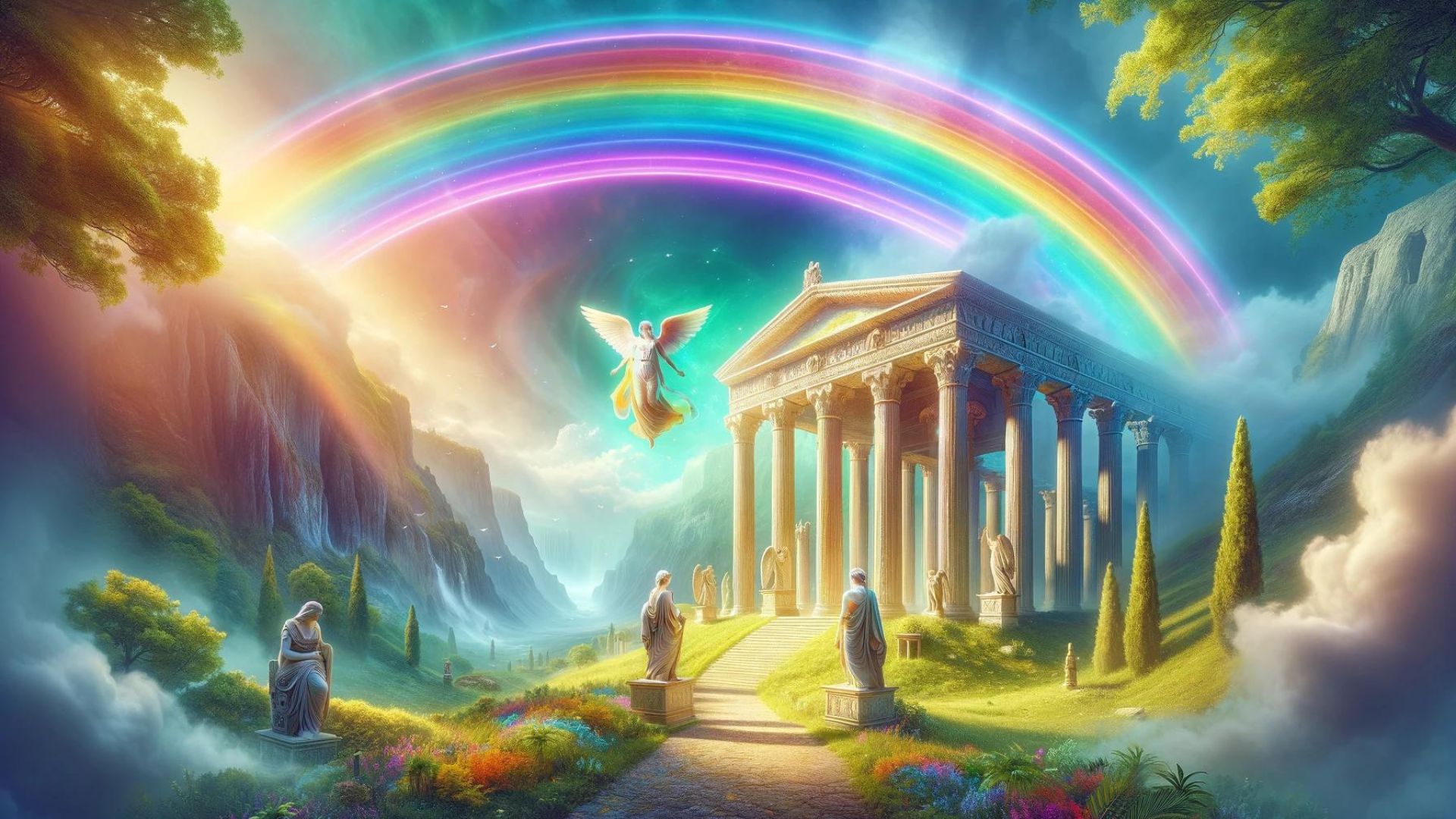 Rainbows according to ancient Greeks
