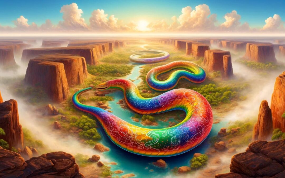 The Rainbow Serpent: Timeless Story of Creation and Connection
