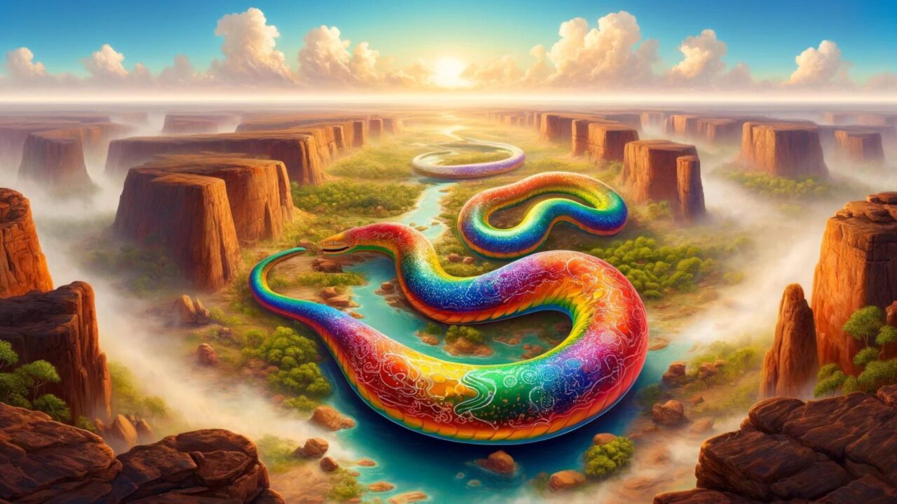 The Rainbow Serpent: Timeless Story of Creation and Connection ...