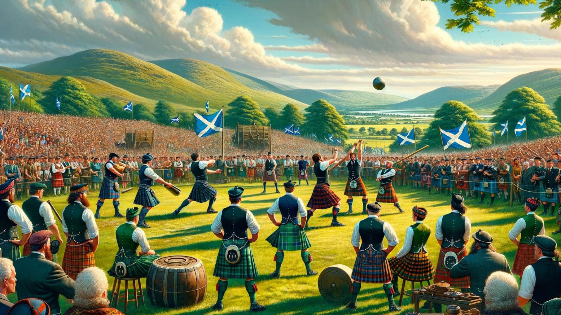 The history of highland games