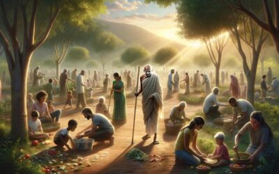 Self-Discovery Through Service: Gandhi’s Wisdom Explained