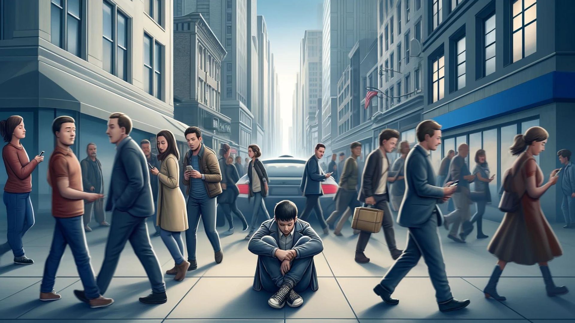 The bystander effect