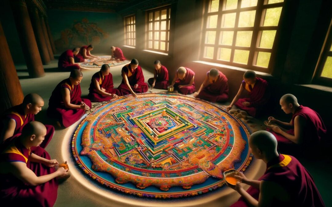 Tibetan Sand Mandalas: Art, Spirituality, and the Beauty of Impermanence