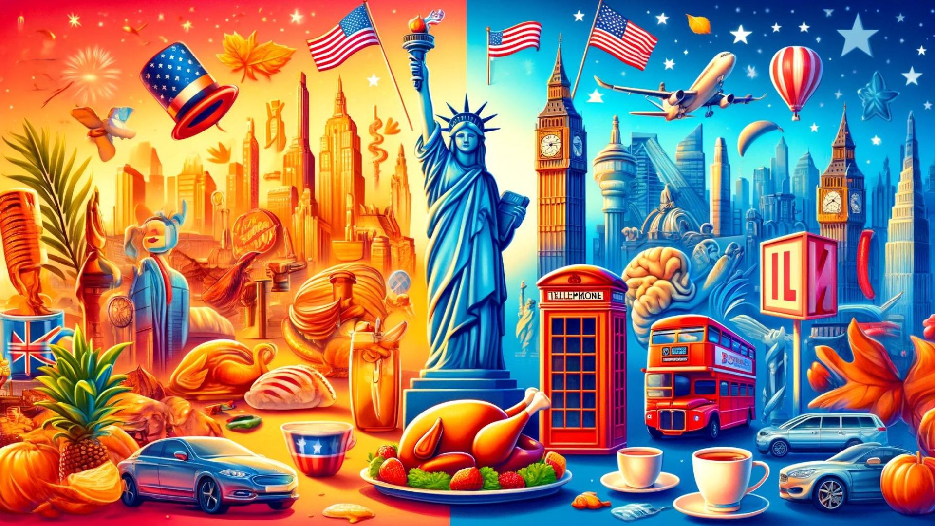 20 Things you need to know about American and British cultures