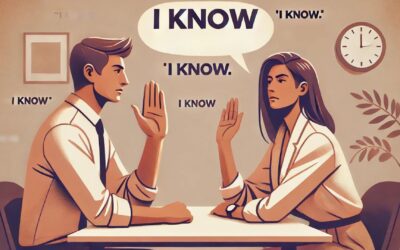 Stop Responding to Everything People Say with, “I Know”