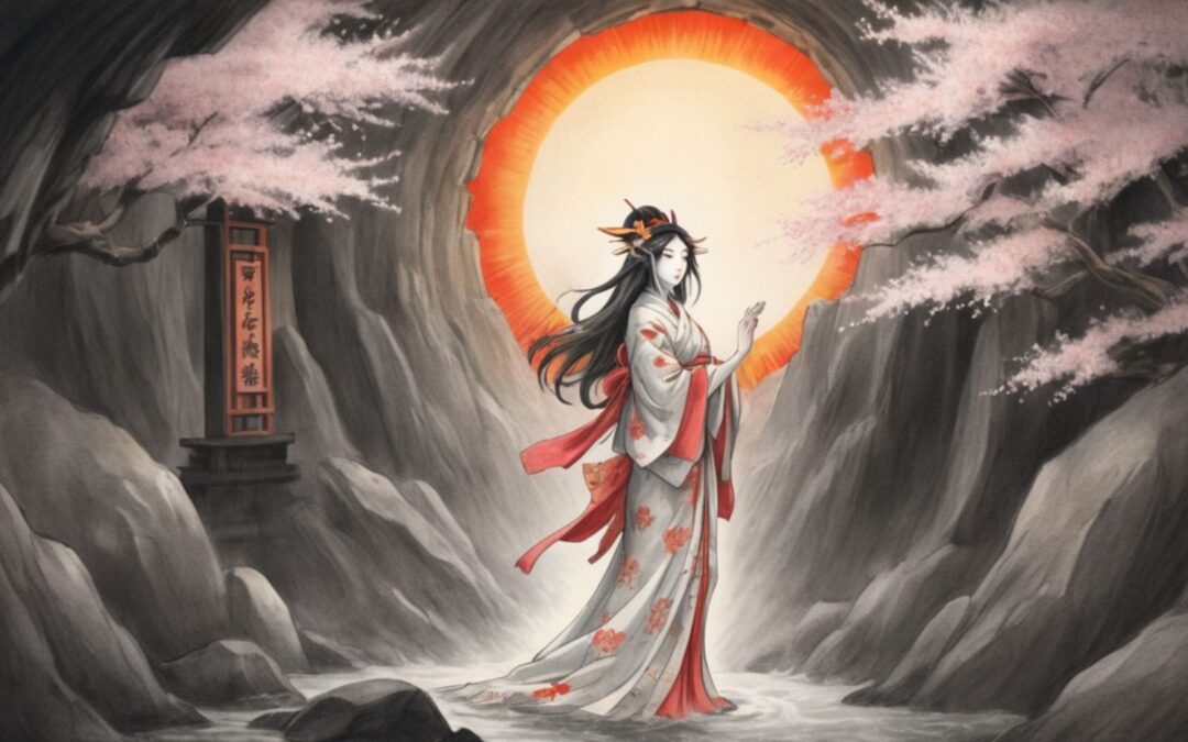 The Myth of Amaterasu and the Cave: A Japanese Legend of Light and Darkness