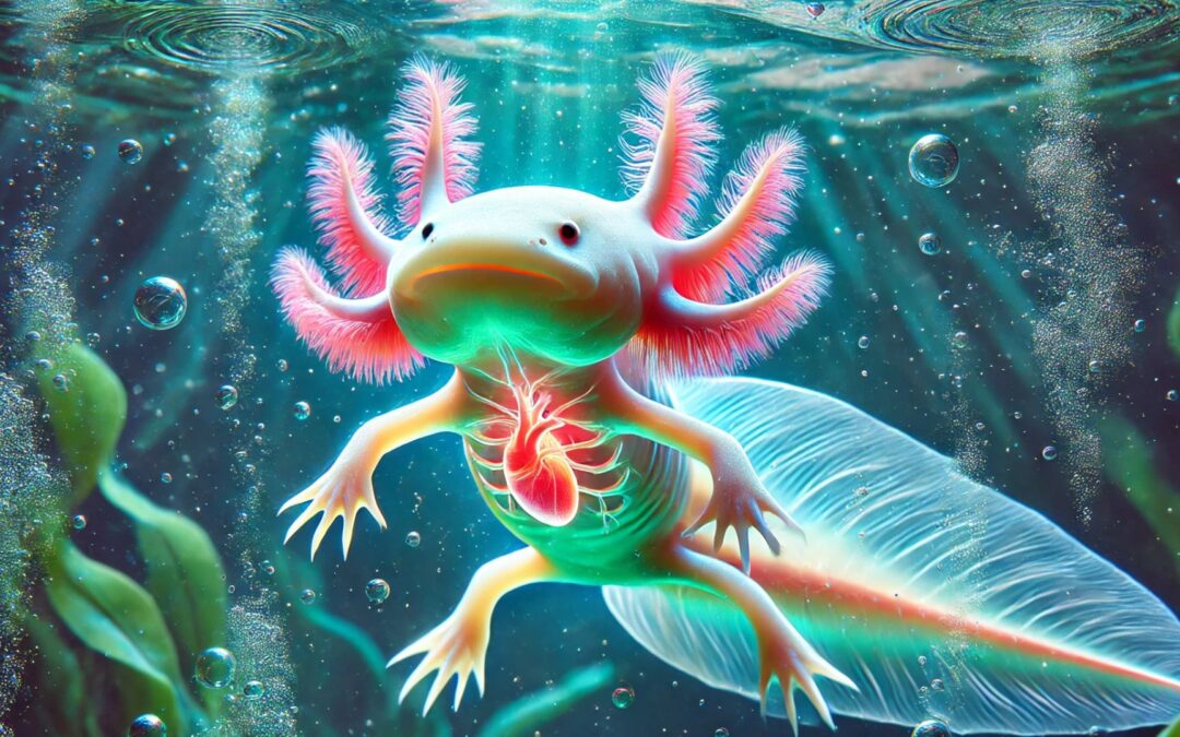 Axolotls’ Amazing Regeneration Powers: Heart, Lungs, and More!