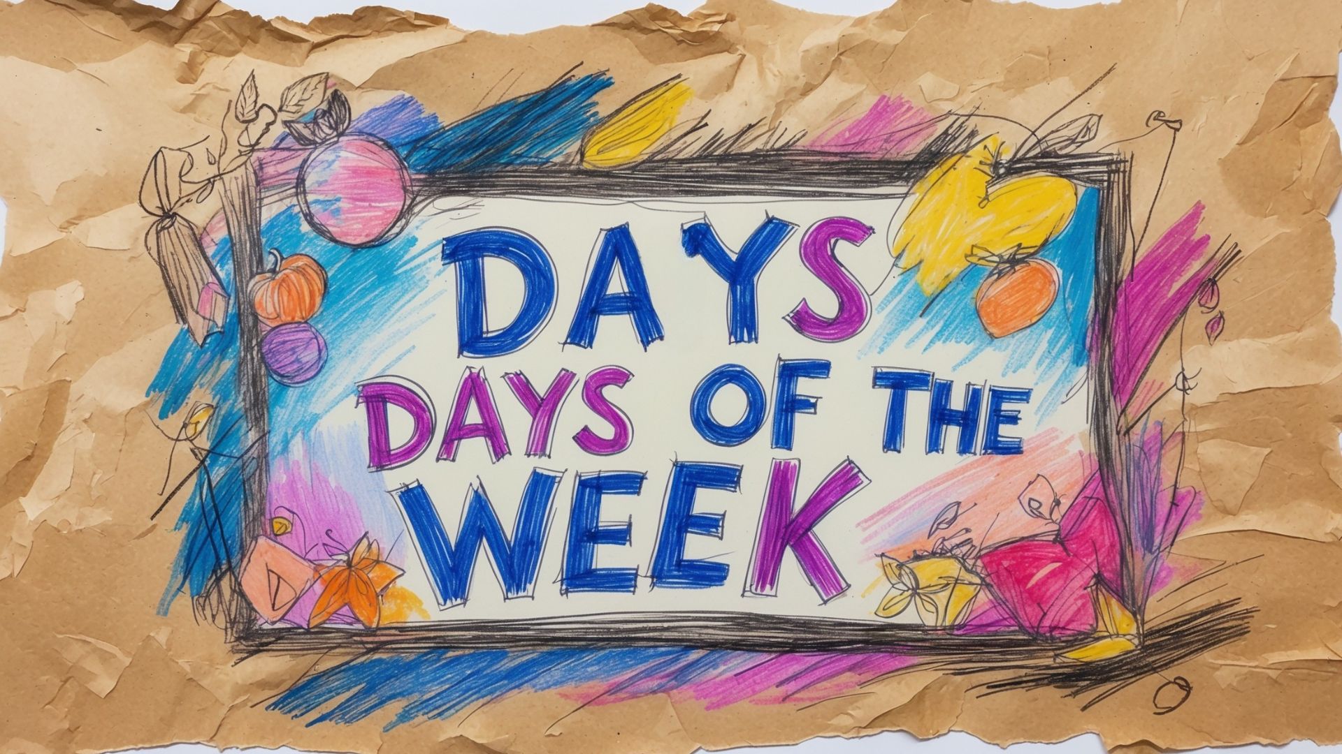 Days of the Week – Learning to say, spell, and use days of the week in simple sentences._Elementary English