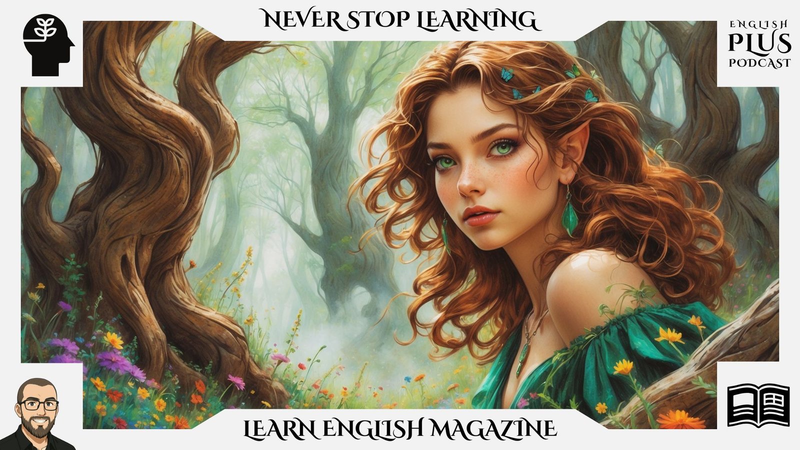 Learn English Magazine_Create the opening scene for a fantasy short story, introducing the protagonist and setting._Focus on Writing