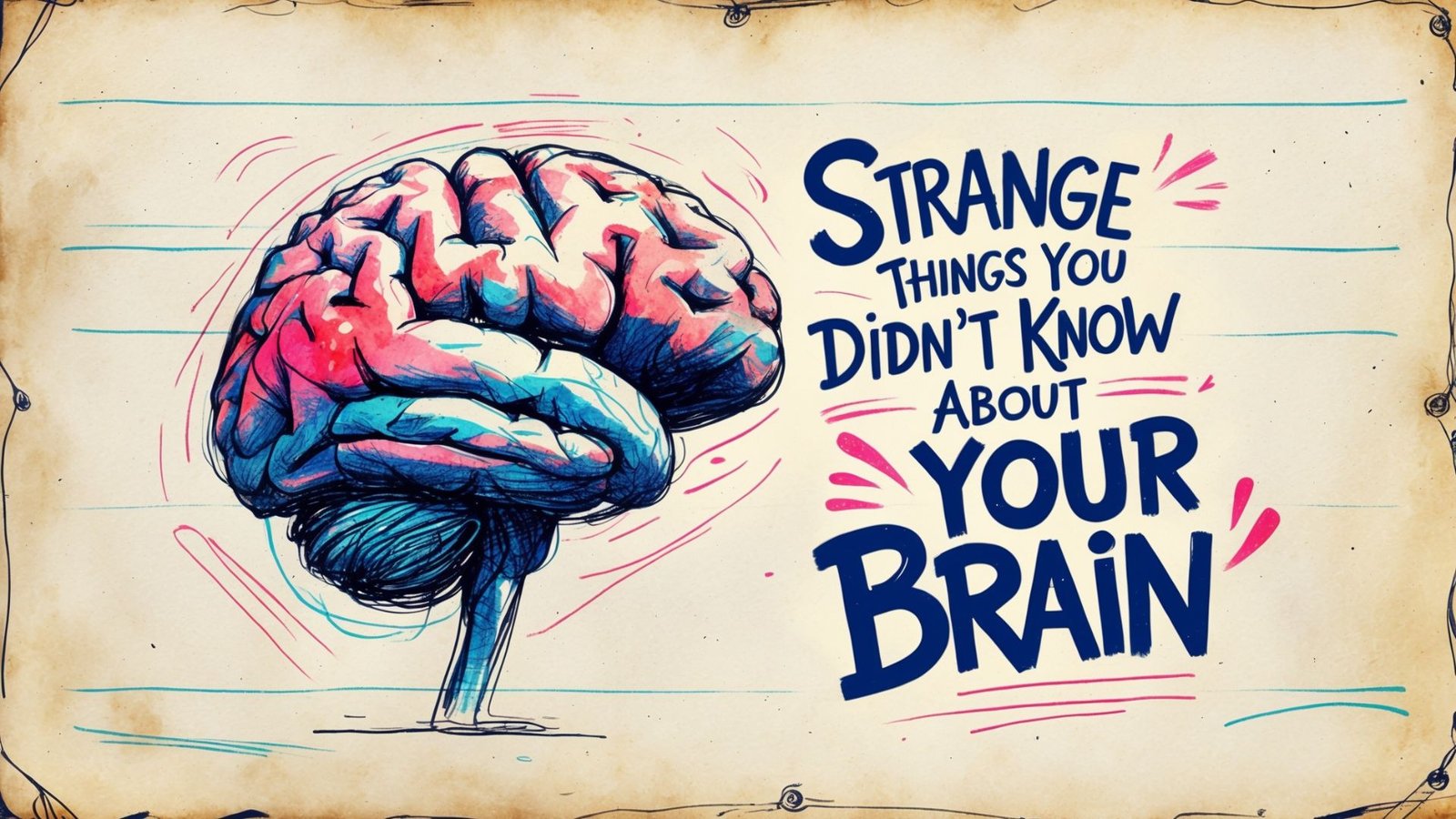 Strange Things You Didn’t Know about Your Brain Strange Things You Didn’t Know about Your Brain