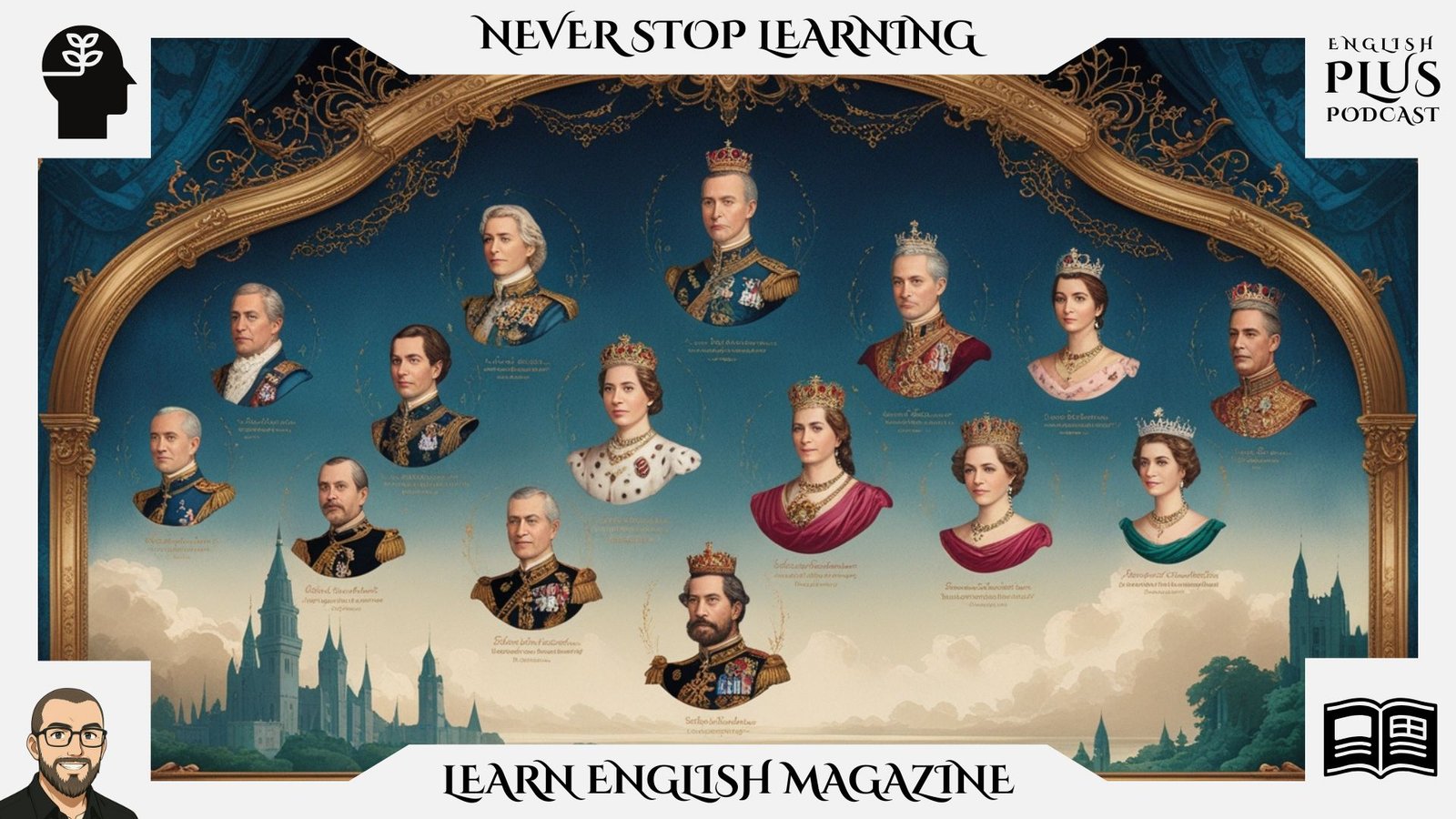 Exam Listening Practice: History of the British Monarchy (TOEFL IELTS