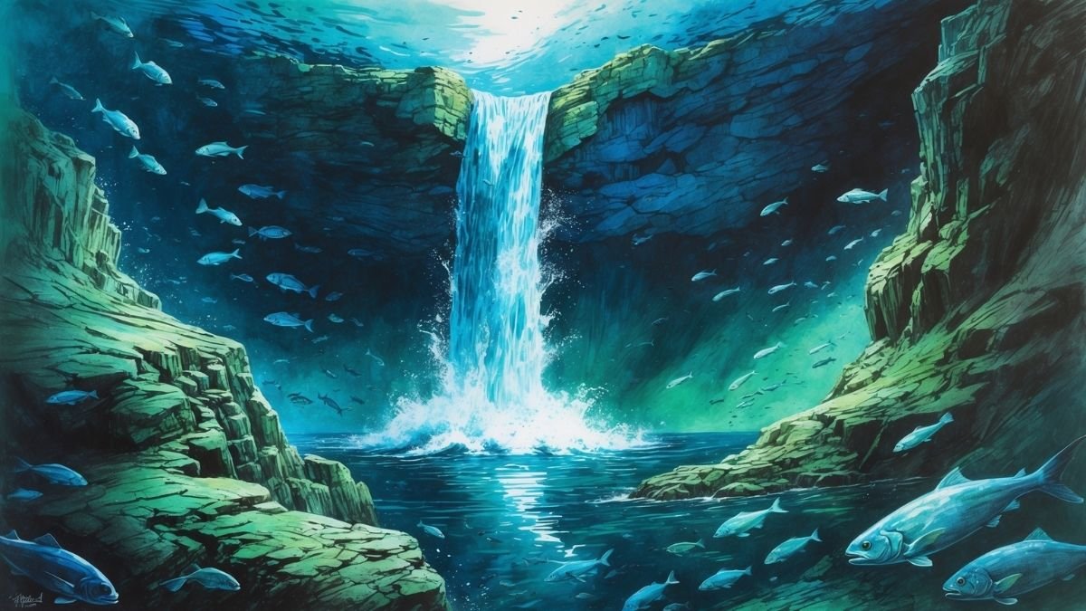 Did You Know_ Oceanography_ Did you know there's an underwater waterfall called the Denmark Strait cataract