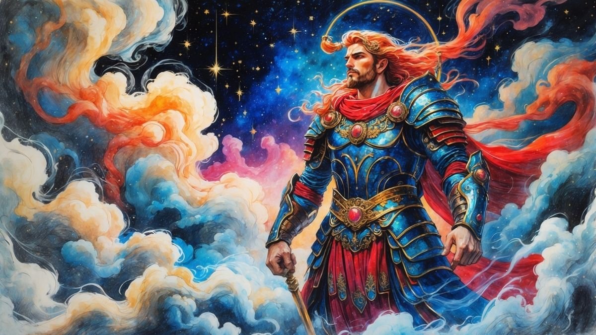 Gods and Heroes_The Persian Myth of the Crimson Warrior_ Battles Among the Stars