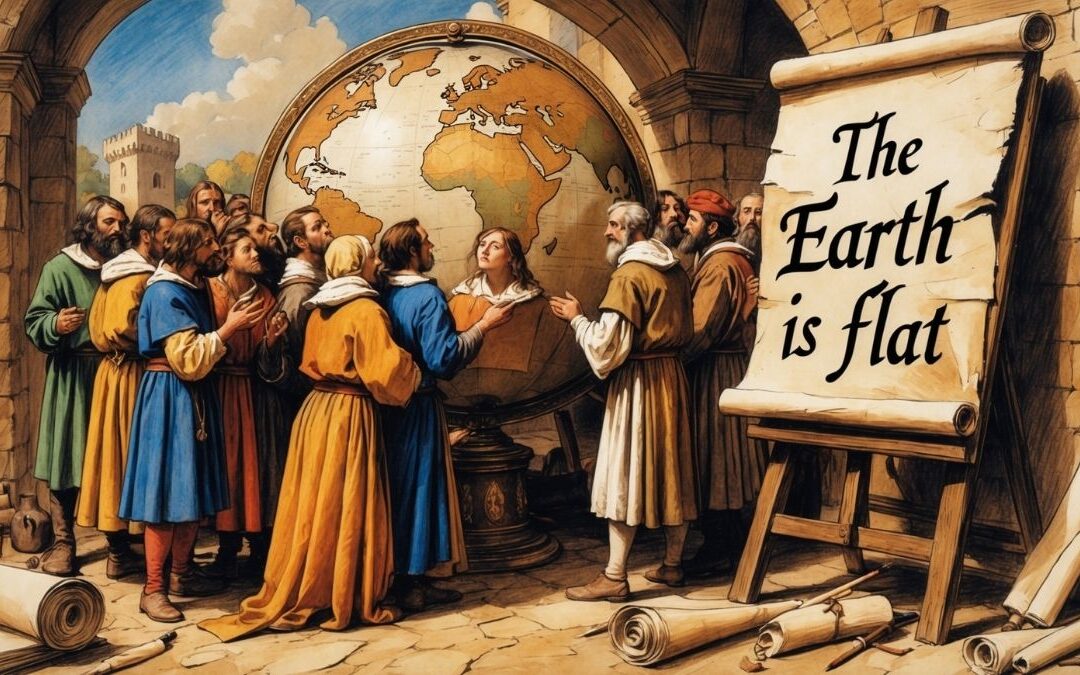 Round Peg, Flat Hole: Debunking the Myth That Medieval People Thought the Earth Was Flat
