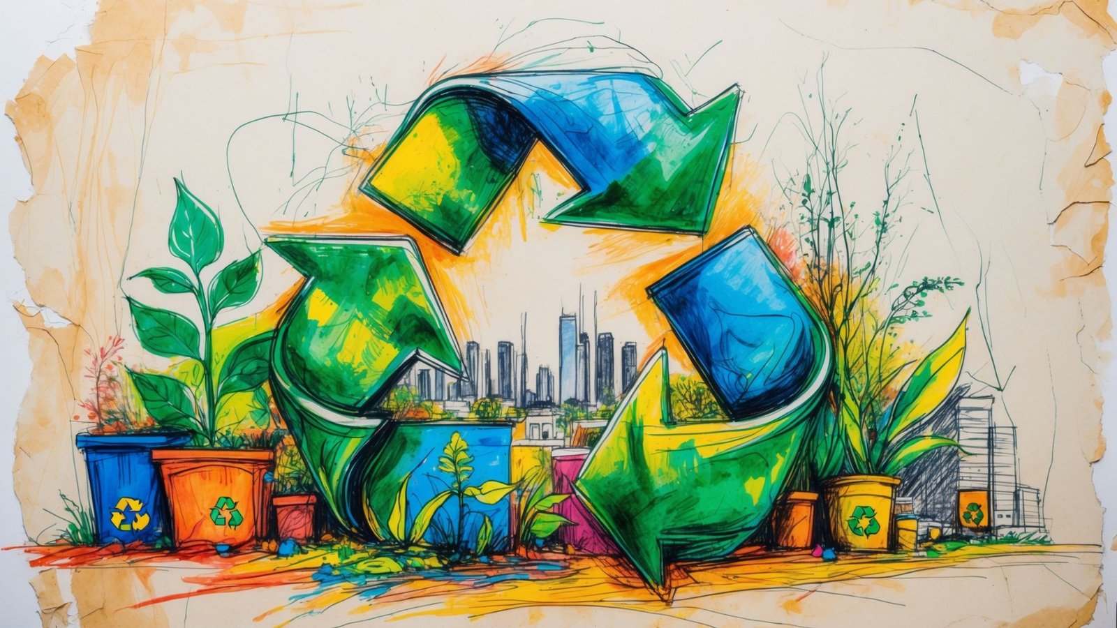 Recycling benefits in modern society