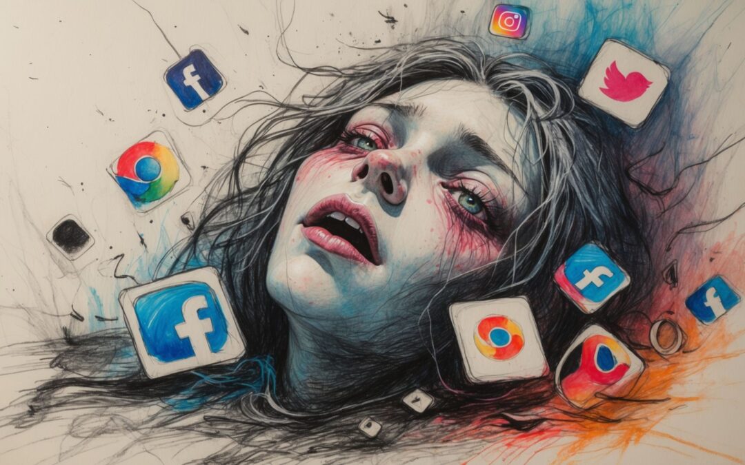 Write a cause-and-effect paragraph about social media’s impact on mental health | Focus on Writing