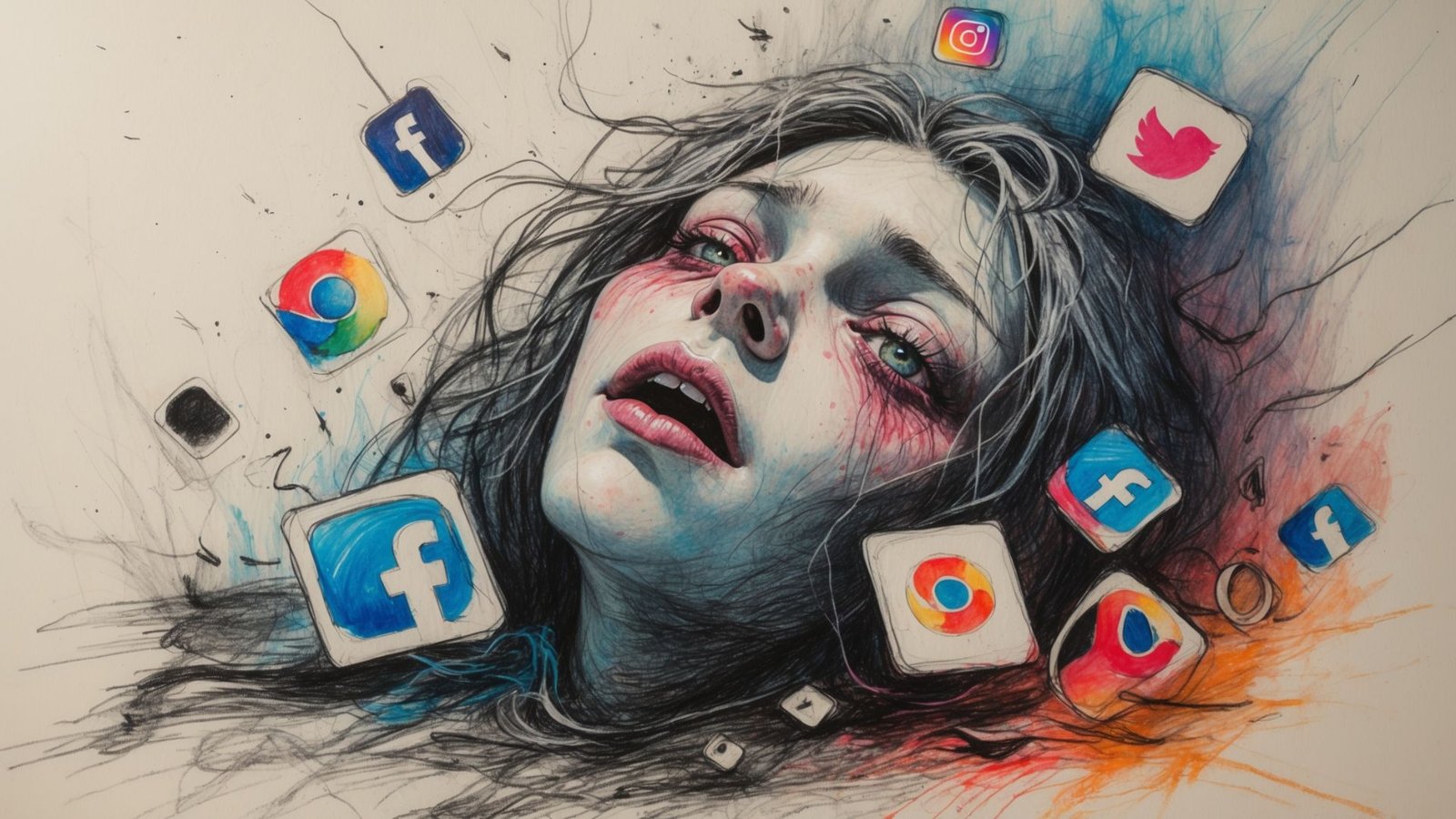 Write a 200-word cause-and-effect paragraph about social media’s impact on mental health