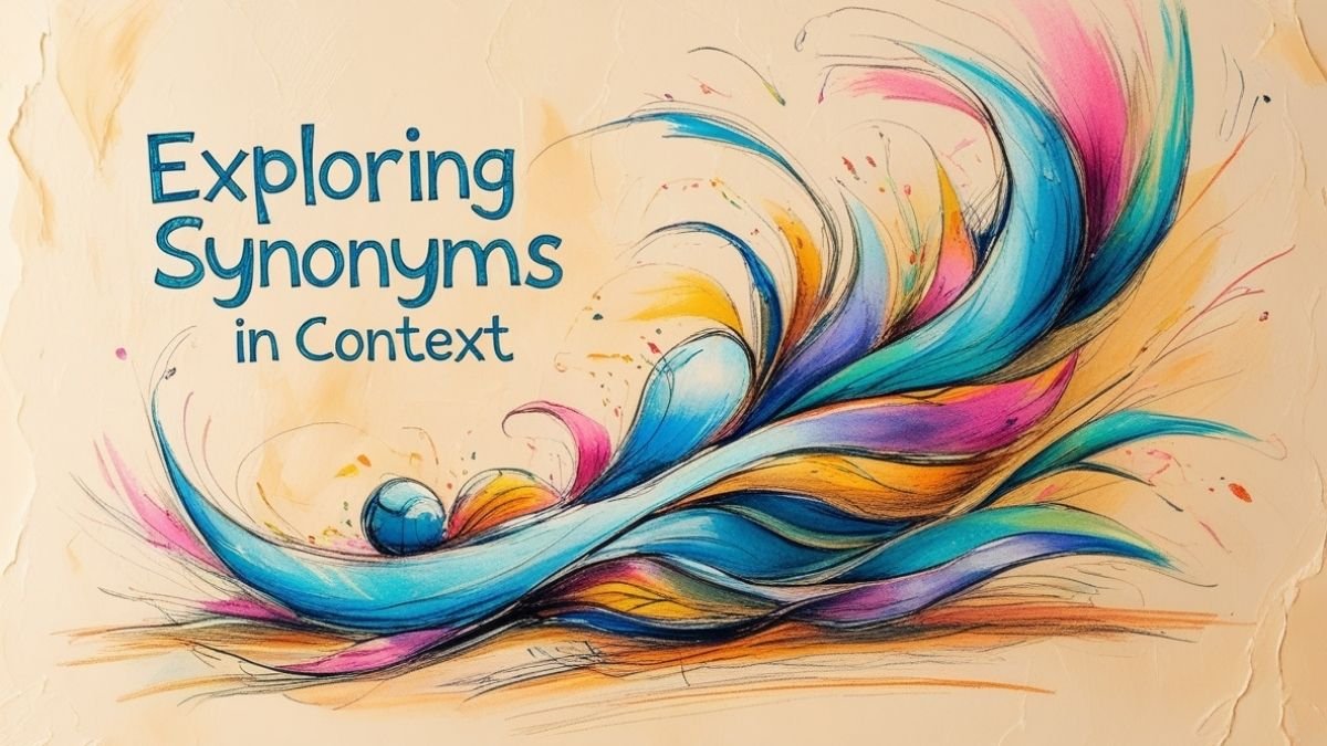 Advanced Vocabulary – Exploring Synonyms in Context