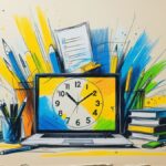 Create a 10-tweet Twitter thread summarizing tips for effective time management