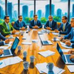 Create an agenda for a strategy meeting in a nonprofit organization