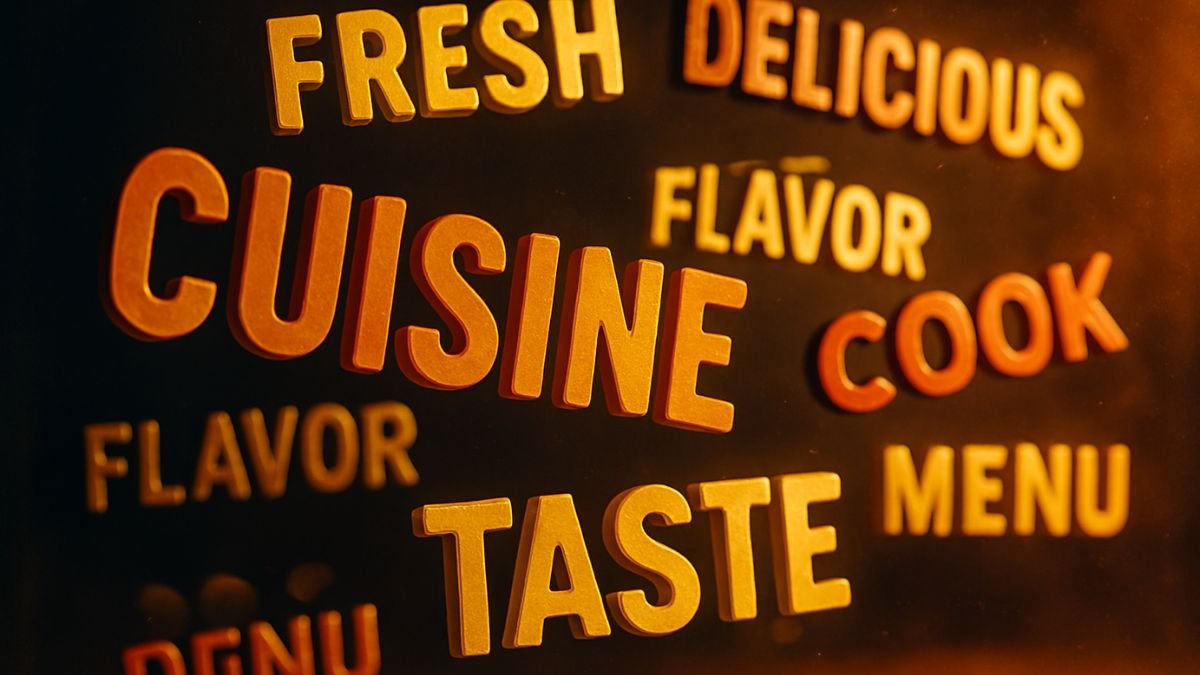 English Vocabulary – Culinary Terms for Foodies Quiz