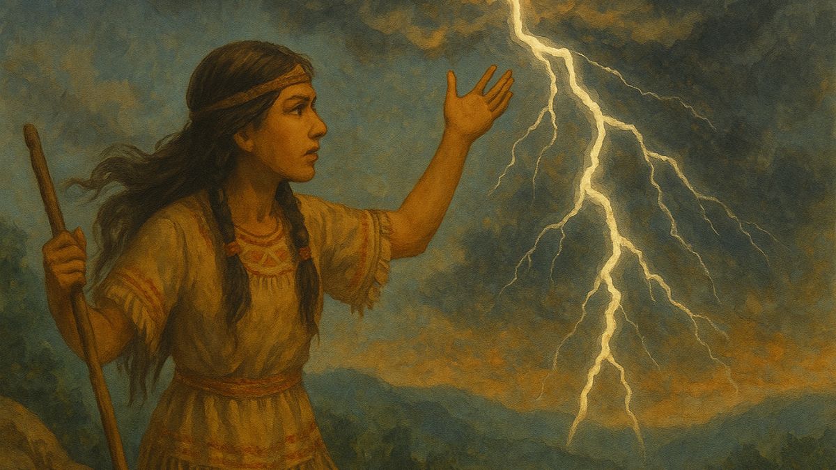 The Girl Who Helped Thunder - Native American (Lenape)