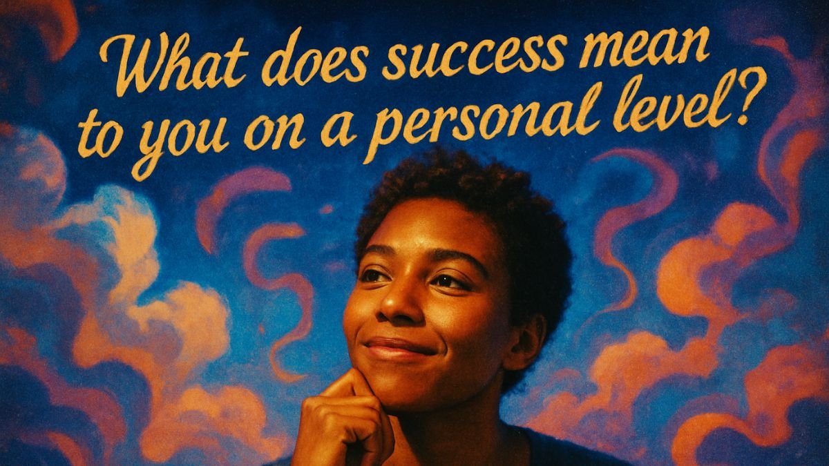 What Does Success Mean to You on a Personal Level