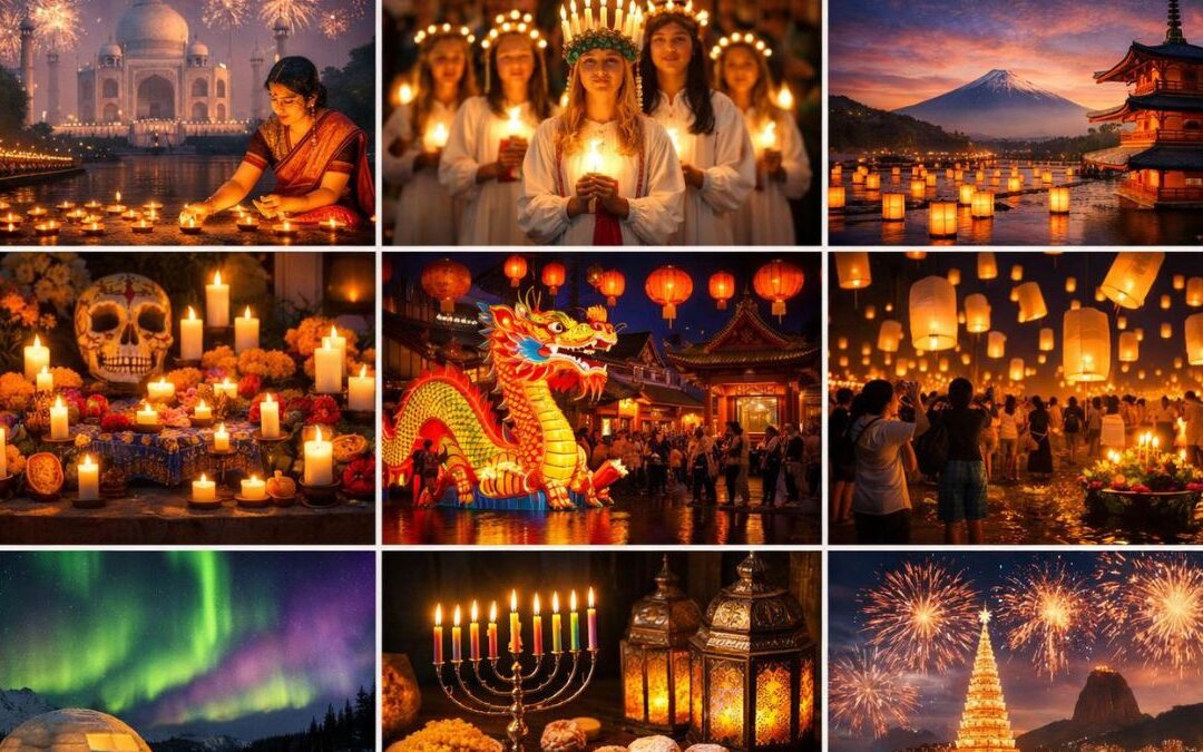 Traditions of Light: How the World Fights the Winter Darkness