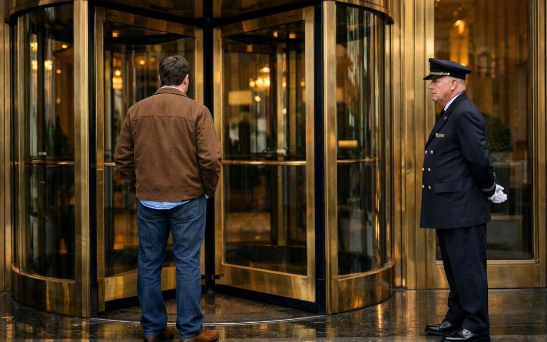 The Heavy Door of Perfection: Why You’re Still Standing Outside